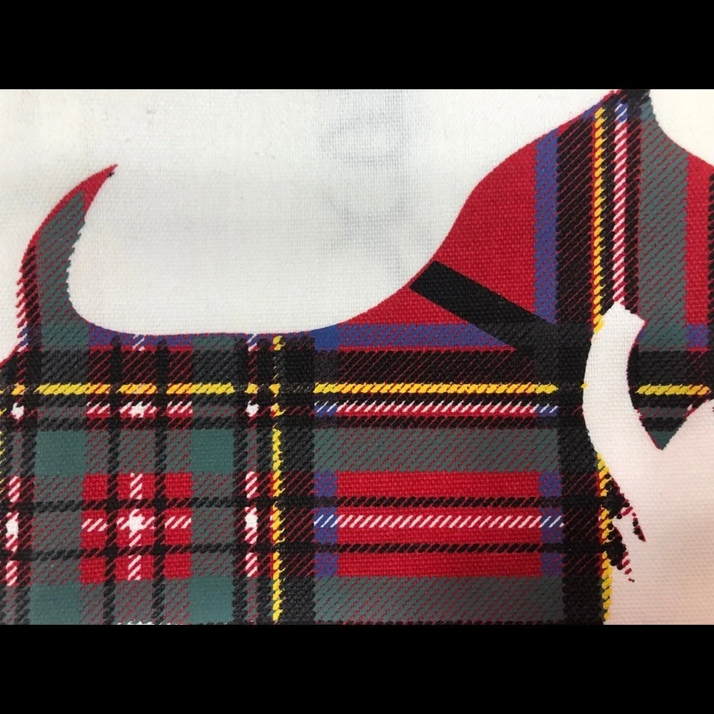 “A Gift From Scotland” Scottie Tea Towel